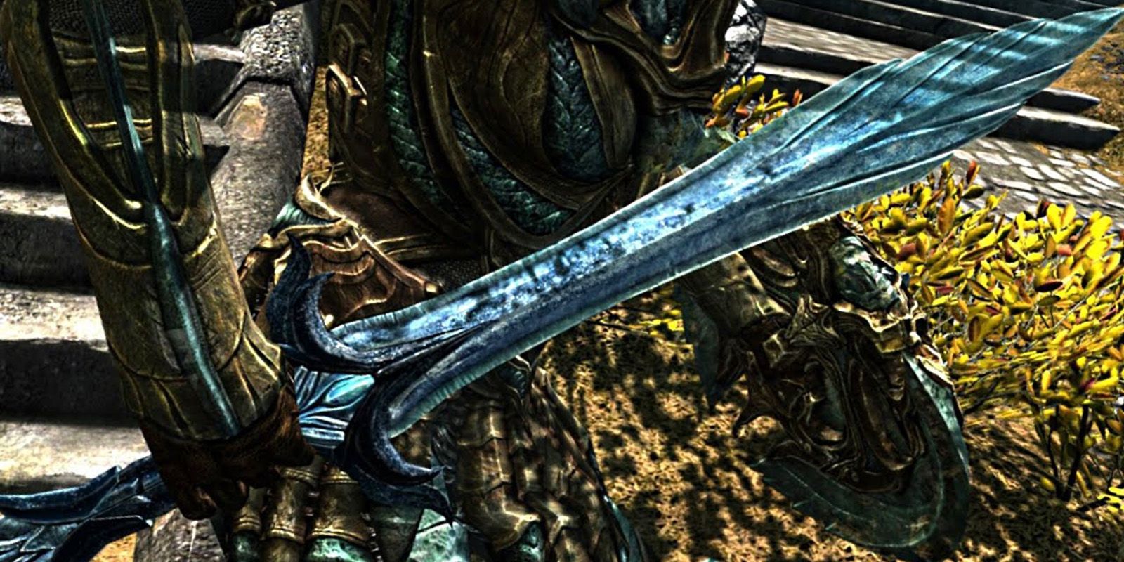 sword that deals extra dmg towards dragons skyrim